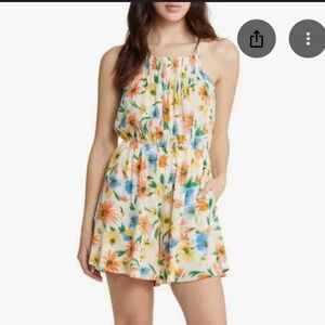 All in Favor Floral Mini Dress